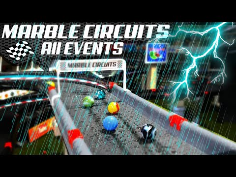 TODAS AS CORRIDAS DE MARBLE CIRCUITS 2022 - BOLINHAS DE GUDE