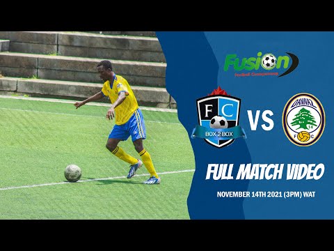 BOX2BOX FC VS DANNAZ FC (FUSION FOOTBALL CHAMPIONSHIP)