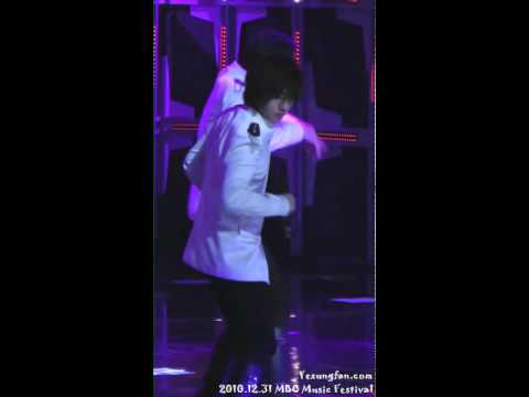[fancam] 101231 Super Junior Yesung - Sorry Sorry + BONAMANA