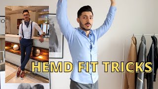 7 Tricks damit du weißt, ob dir dein Hemd passt! Shopping Tipps | Männer