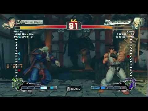 kisaran (Ryu) vs rokotsu (Gen) AE2012 Ranked Match *720p HD*