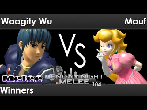 MNM 104 - Woogity Wu (Marth) vs SWG | Mouf (Peach) Winners - Melee