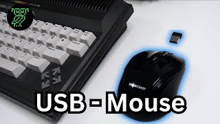 Modern Mouse Meets Retro Tech: USB Mouse on Commodore Plus/4!