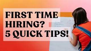 5 Tips for Hiring in Your Creative Business