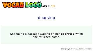 Video thumbnail for doorstep