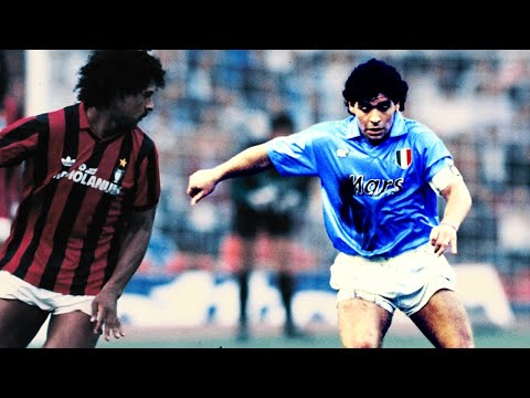 Diego Maradona vs AC Milan 1990/91 Serie A - Last Game at San Siro