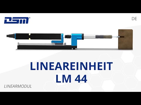 Lineareinheit LM 44 (SHOWCASE) | Linearmodul | DSM Messtechnik GmbH