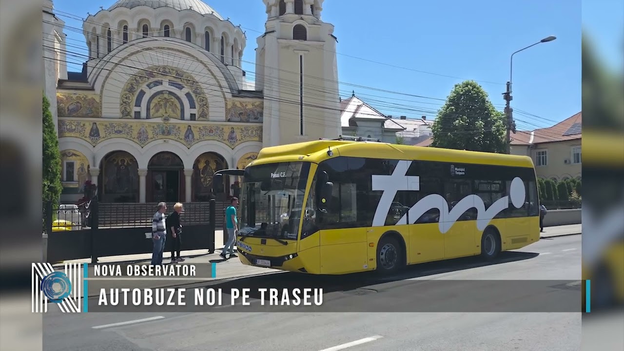 Autobuze noi pe traseu