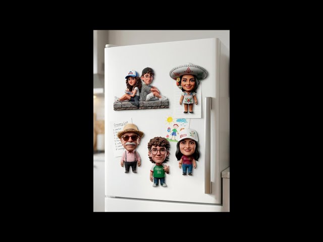 Vídeo relacionado con BZURTER Pack de 20 Imanes Nevera Personalizados,Kit DIY para Manualidades