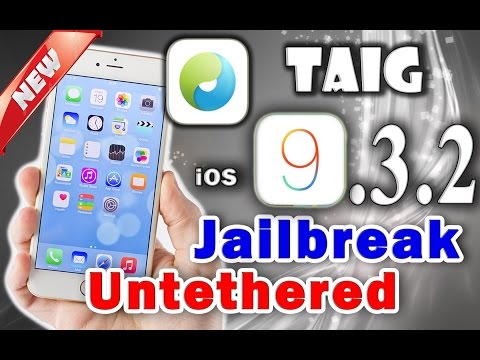 Jailbreak New iOS 9.3.2 - Untethered TaiG Released iPhone 6+ 6 5S 5C 4S iPod T5 - iPad Air 2 Mini 3