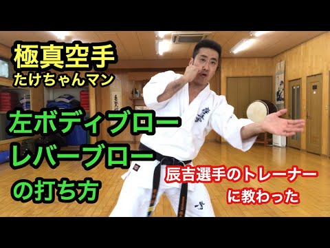 左ボディブロー（レバーブロー）の打ち方 左下突き レバー打ち