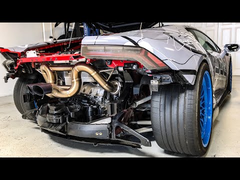 WHAT A $7,000 TITANIUM EXHAUST SOUNDS LIKE! * Supercharged Lamborghini * Video
