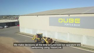 Cat® 972M XE Delivers More for Qube Bulk Australia