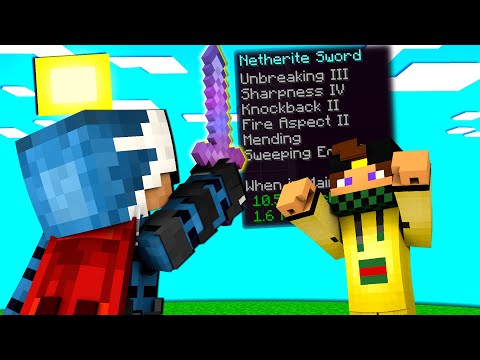HO RUBATO UNA SPADA PERFETTA NEL MONDO DEGLI YOUTUBER - MINECRAFT ITA