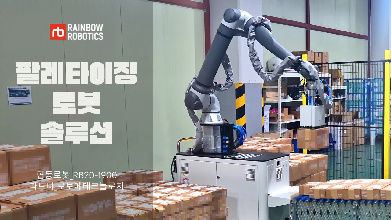 Palletizing Robot Solution for the Logistics Industry