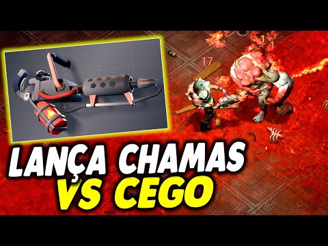 LANÇA CHAMAS VS CEGO ARMA FORTE E RARA - Last Day On Earth