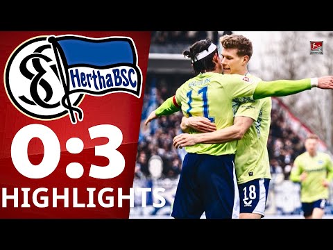 SV Elversberg - Hertha BSC | 0:3 | Highlights | 2. Bundesliga, 21. Spieltag 2025/26