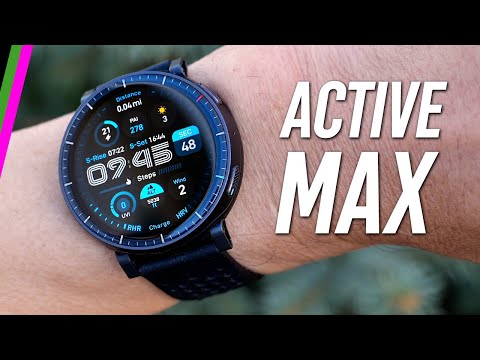 Amazfit Active Max Review // BIG Performance On A Budget!