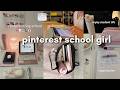 PINTEREST SCHOOL GIRL How I Romanticize School Desk Setup Study Tips Note Taking Aesthetic