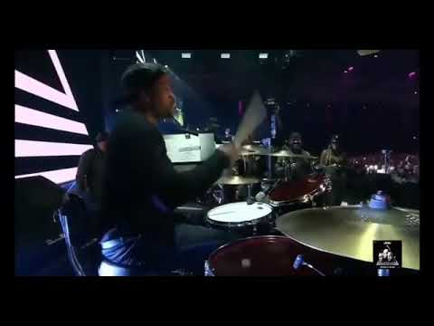 Solo improviso de Keith Harris baterista do BEP