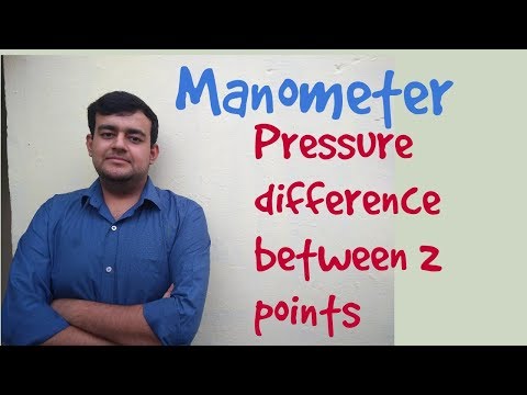 7) FM - Manometer & Pressure difference between two points in a pipe.
