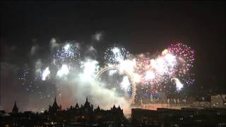 London NYE 2015 Fireworks Dan Thomas &amp; Cilla Black - Something Tells Me Club Remix