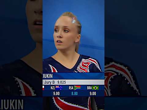 They should have just gotten two golds😢 #gymnastics #unevenbars #olympics #tie #sports