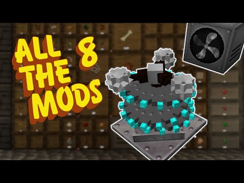 Easy OP Mob Farm with Mob Grinding Utils - ATM8 Ep2
