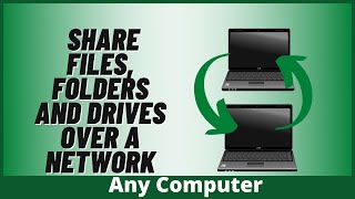 How to Share Files, Folders and Drives Over A Network