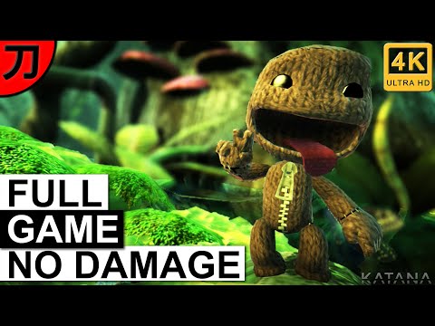 LittleBigPlanet 2 Gameplay Walkthrough Longplay | No Damage | All Prize Bubbles