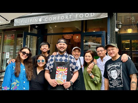 Cooking Filipino food in New York w/ Chef Anton Dayrit #filipinofoodforward 🇵🇭🔪🤜🏽