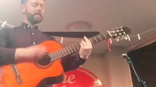 Steven James Adams covers Herman Dune's "Going To Everglades" at Central Bar in Gateshead. 19/03/16