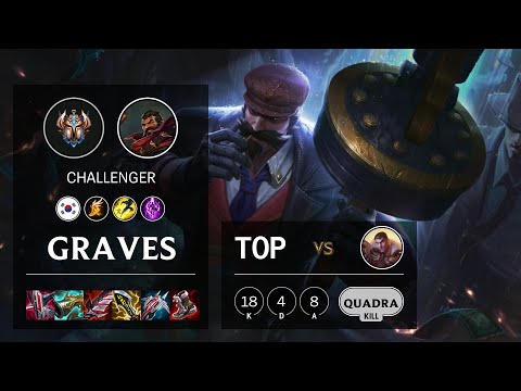 Graves Top vs Jayce - KR Challenger Patch 11.24