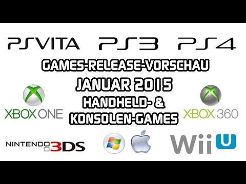 Games-Release-Vorschau - Januar 2015 - Handheld & Konsole // powered by Konsolenschnäppchen.de