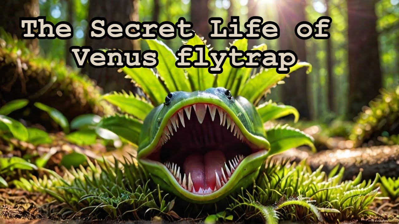 The Secret Life of the Venus Flytrap🌱✨