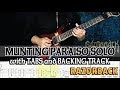 RAZORBACK | MUNTING PARAISO GUITAR SOLO with TABS and BACKING TRACK | ALVIN DE LEON (2019)