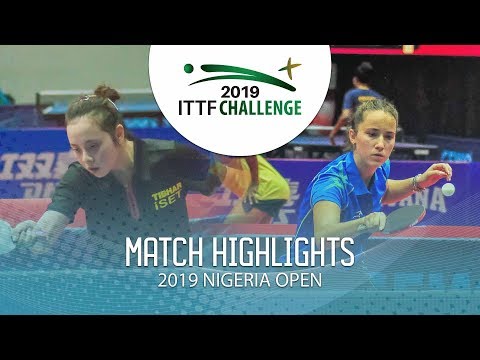 Lung Lisa vs Andreea Dragoman | 2019 ITTF Nigeria Open Highlights (U21 Final)