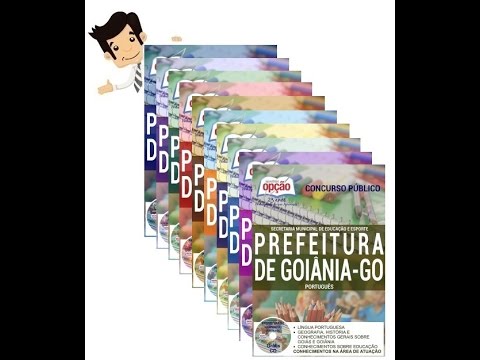 Apostilas do Concurso SME de Goiânia /GO 2016 - Diversos Cargos