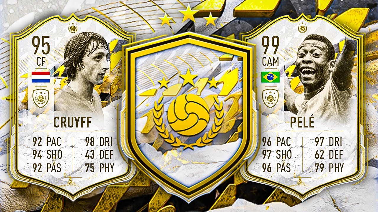 20x 93+ ICON MOMENTS PACKS! 🤯 FIFA 22 Ultimate Team