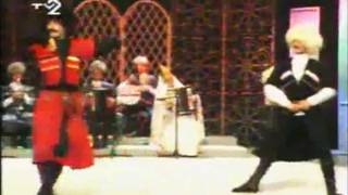 Karachay-Balkar Alan folk dance (sword fight)
