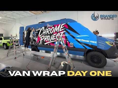 Wrapping The ULTIMATE SPRINTER VAN. No Boundaries, No Limits. VAN LIFE EVOLVED