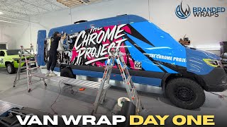 Wrapping The ULTIMATE SPRINTER VAN. No Boundaries, No Limits. VAN LIFE EVOLVED
