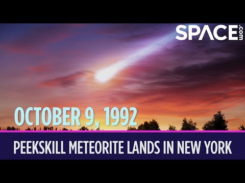OTD in Space - Oct. 9: Peekskill Meteorite Lands in New York