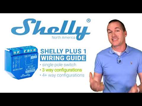 Wiring Shelly Plus 1 with Rob Tait