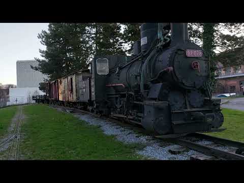 Slovenian Railroad Museum 2025 Narrow gauge steam train