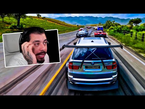 ARREMESSO DA MORTE COM CARROS CLASSE X - FORZA HORIZON 5 - GAMEPLAY