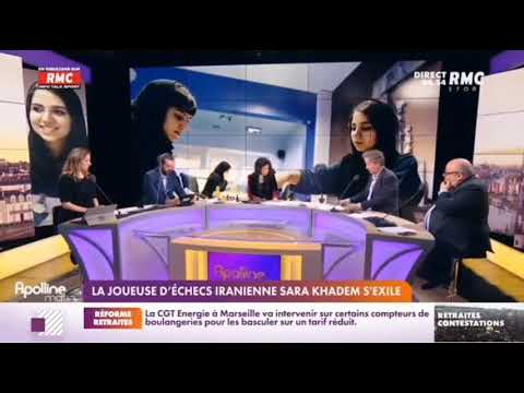 IRAN: UNE CHAMPIONNE D'ÉCHECS, SARA KHADEM, S’EXILE POUR NE PLUS AVOIR À PORTER LE VOILE