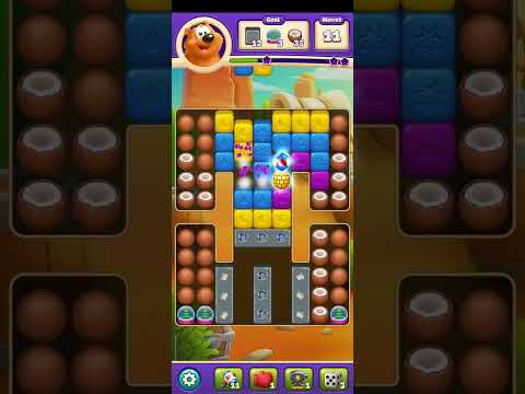 Toon Blast Level 8112 Super Hard Level No Bosters