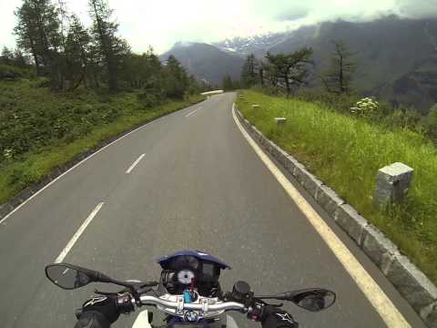 Thumbnail for Riding Grossglockner in Austria.  Clipped a bus! by BMW, video, video f, vide, Bus