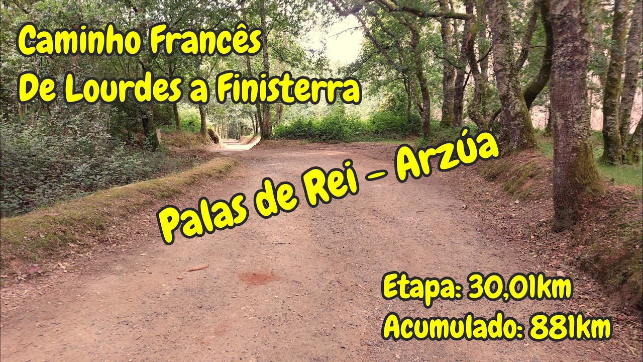 Dia 41 Caminho de Santiago -  Etapa de Palas de Rei  a Arzúa (Caminho Francês)